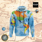 Limited Edition World Map Hoodies and Jacket #01