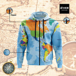 Limited Edition World Map Hoodies and Jacket #01