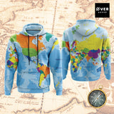 Limited Edition World Map Hoodies and Jacket #01